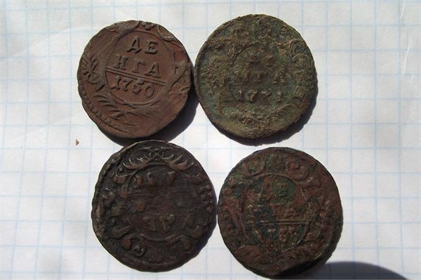 денга 1750,1771,