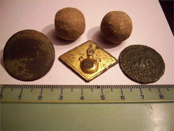 Находки  на маленьком поле 