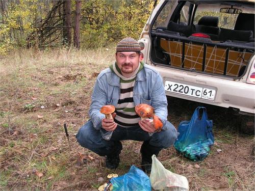 Вот такие вот грибочки, по пути на пляжные покапушки.