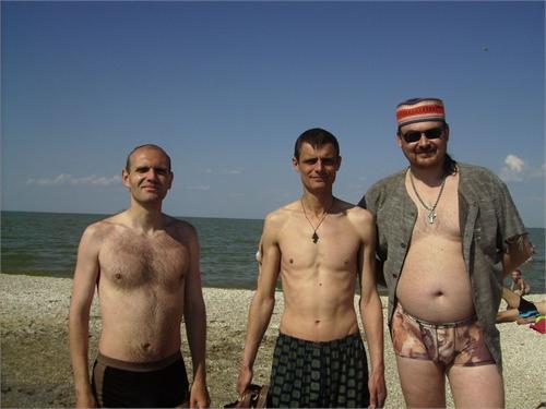По пути на места, заезд на Павло-Ачаковскую косу (Азовское море) 
