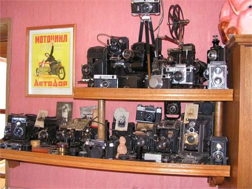 Небольшая часть моей колекции фотоапаратов