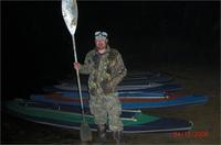 На одном из ночныз выездов на пляжные покапушки, соревнования по ориентированию, мы лагерь разбили рядом с контрольной точкой.