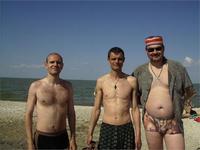 По пути на места, заезд на Павло-Ачаковскую косу (Азовское море) 