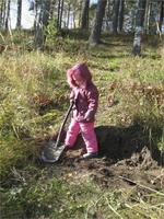 дочь на копе!