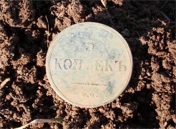 Коп. 2010г. 27 апреля. Пятак.