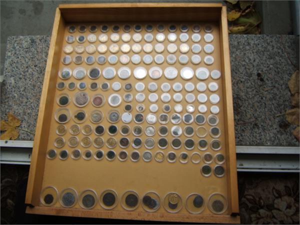 Коллекция  монет за 7 месяцев 2009г. С 1700г.до 1965г.