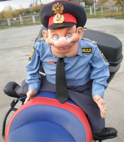 Байкер в погонах