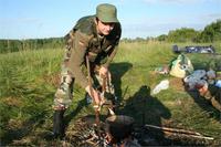 Калужская область, район Спас-Деменска. Главное вовремя перекусить.