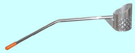 RTG CURVED HANDLE ALUMINUM SAND SCOOP