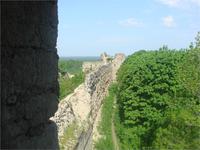 Вид с одной из сохранившейся башни
