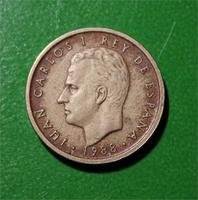 Сиен песетас Хуана Карлоса 1