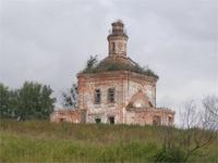 Развалины церкви в с.Калистово.