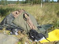 Последствия грозовой ночи.