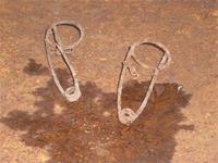 Кротоловки. Найдены во время пробного поиска по оврагу.