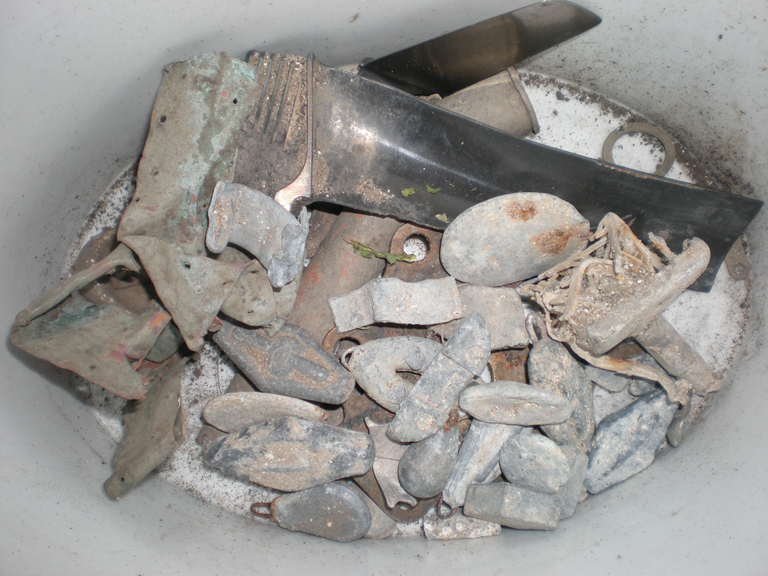 ну и конечно грузики,блин