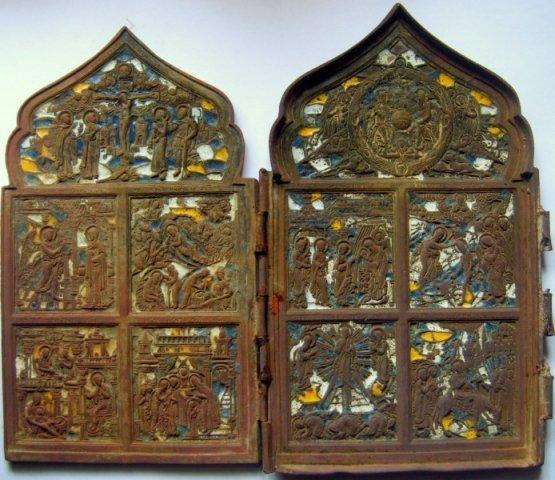 четырехстворчатый складень 
