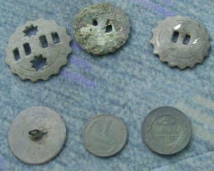 конина, монеты 2 коп 1911, 1коп 1924.