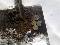 18 марта 2012 г. Открытие сезона - Улан-Удэ (повсюду снег - капаем  при помощи лома)