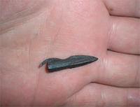 Наконечник стрелы, бронза.