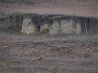 выход пласта песчанника