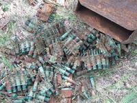 Сохран никакой.Лента и 250 патронов в труху.После осмотра патроны утоплены в Дону.