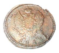 2 копейки 1815 года КМ