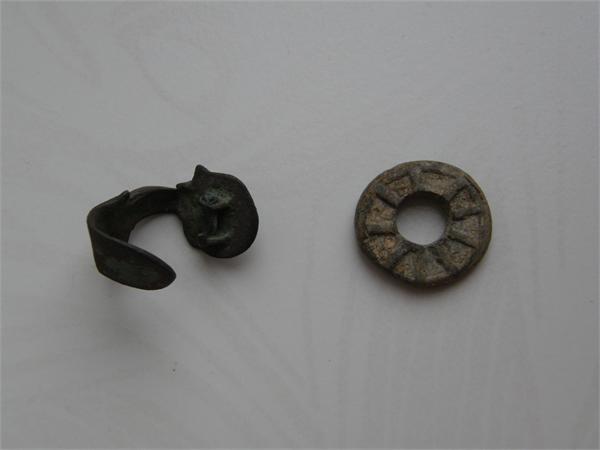 Фибула и пряльце, до н.э.