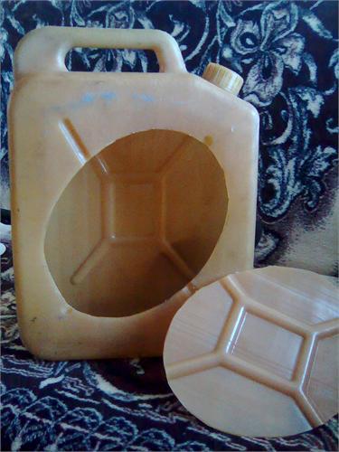 Сделал прорезь по катушке