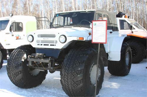 УАЗ на покопушки (Трэкол-39041)