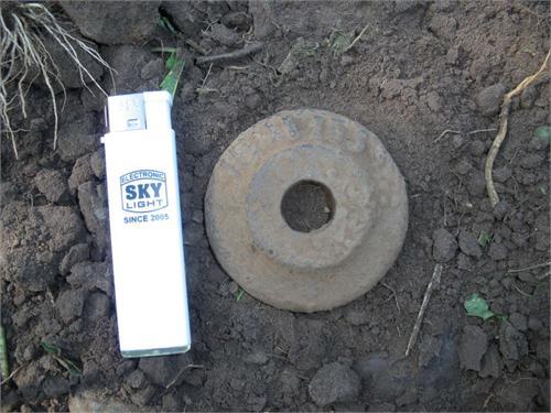 Какаято железяка с буквами ЖМ155 , возможно жерновая мельница