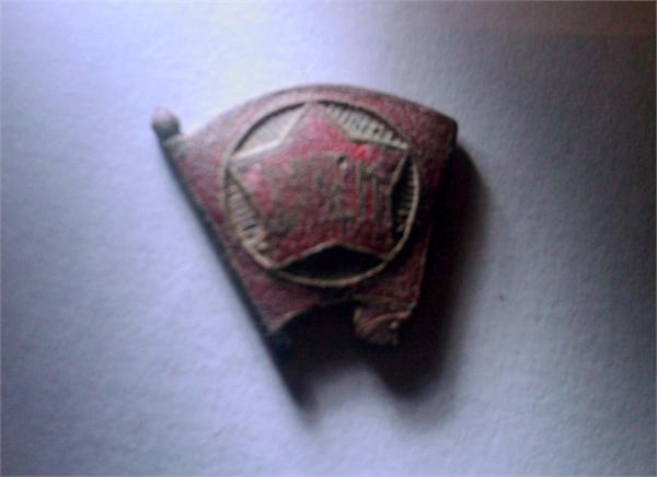 Значек ВЛКСМ без ленина