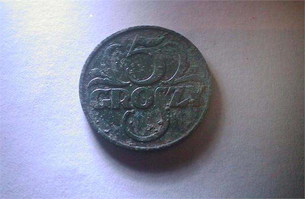 5 грошей 1935г - Речь Посполита-Польша