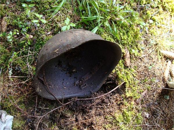 Шлем РККА без хозяина