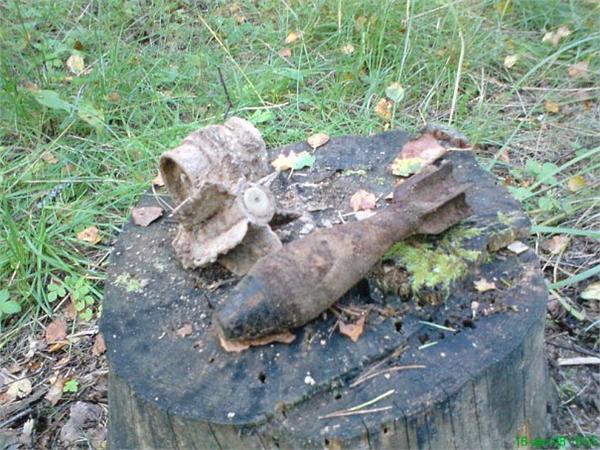 Болванка после фото была утоплена в Болоте)