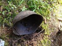 Шлем РККА без хозяина