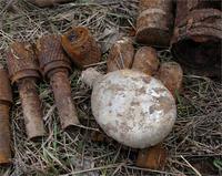  главный предмет Фляга,а другое на костёр