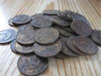 кучка 2х копеечных монеток 1991года 
