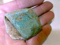 Думаю,выкопал ЦЕЛЬТ С ТРУБКОЙ из бронзового века,низкотемпературная плавка(пористый металл) и всё такое.Наверное,солдат из музея прихватил.Мечтаю,конечно,но как знать?