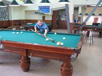 Зима, холод,и бильярд)