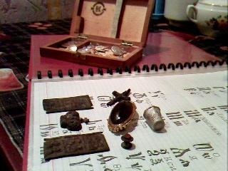 Нашел в разное время