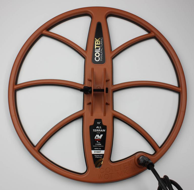 Новая катушка 15 дюймов CoilTek для металлоискателя X-Terra