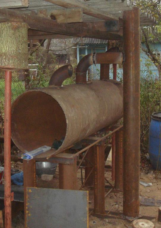 Изготовление реактора для реставрации в углеродной среде железных артифактор фото 2