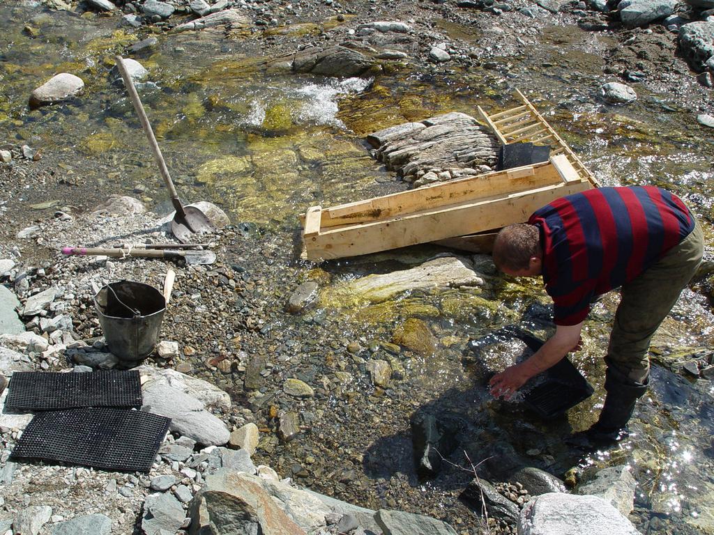 Съем золота с проходнушки Где оно золото