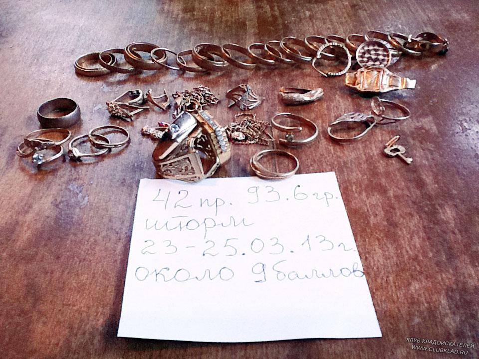 94 грамма золота – это результат поиска лишь одного, пришедшего на пляж после 9-ти бального шторма в Сочи clubklad.ru