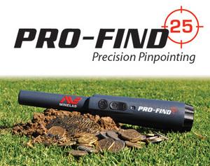 Металлоискатель pro find 25 pinpointer minelab