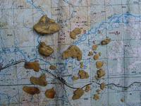 Самородки найденный на Каралоне металлоискателям X-Terra 705. 