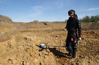 Поиск самородков с металлоискателем GPX на отработанном полигоне