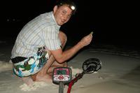 ХТ305 порадовала, нет помех при работе в морской воде и на мокром песке. Тайланд, Lipe, январь 2010 г.