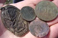 Находки кладоискателей. Иркутск. Речной поиск в черте города.