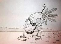 Страус-Кладоискатели шутят